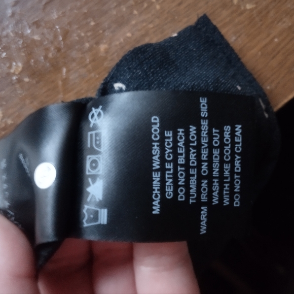 Black Wide Leg Pants With Off White Polkadots Lightweight Pants Small By Tavik - Picture 4 of 4